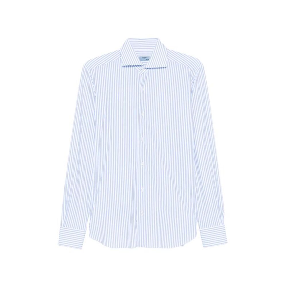 Barba Napoli Blue Shirts Men